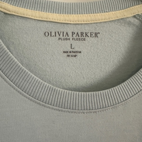 Olivia Parker Large Light Blue Sweater - Picture 3 of 3